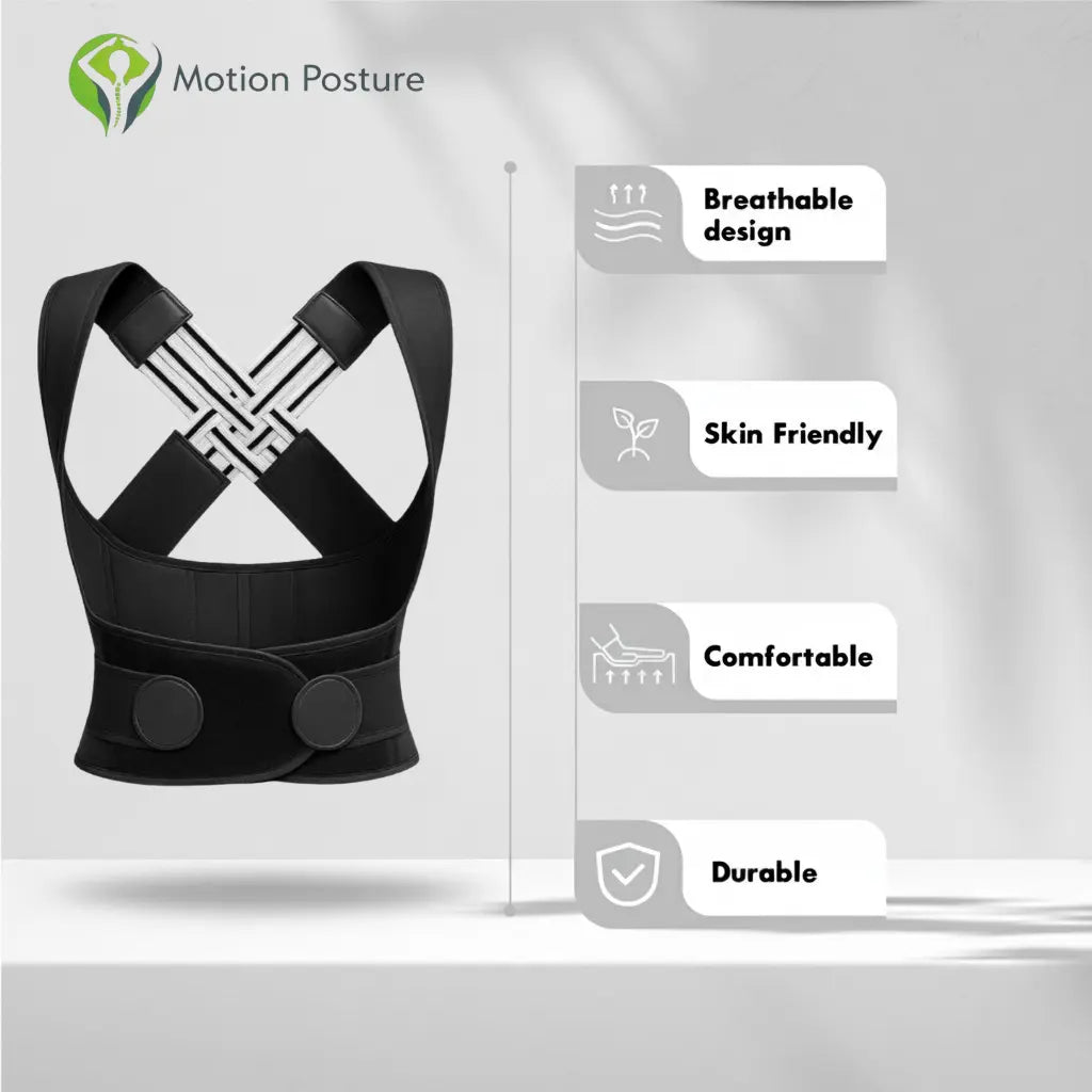 PostureCore™ Corrector – Confidence Through Perfect Posture Motion Posture