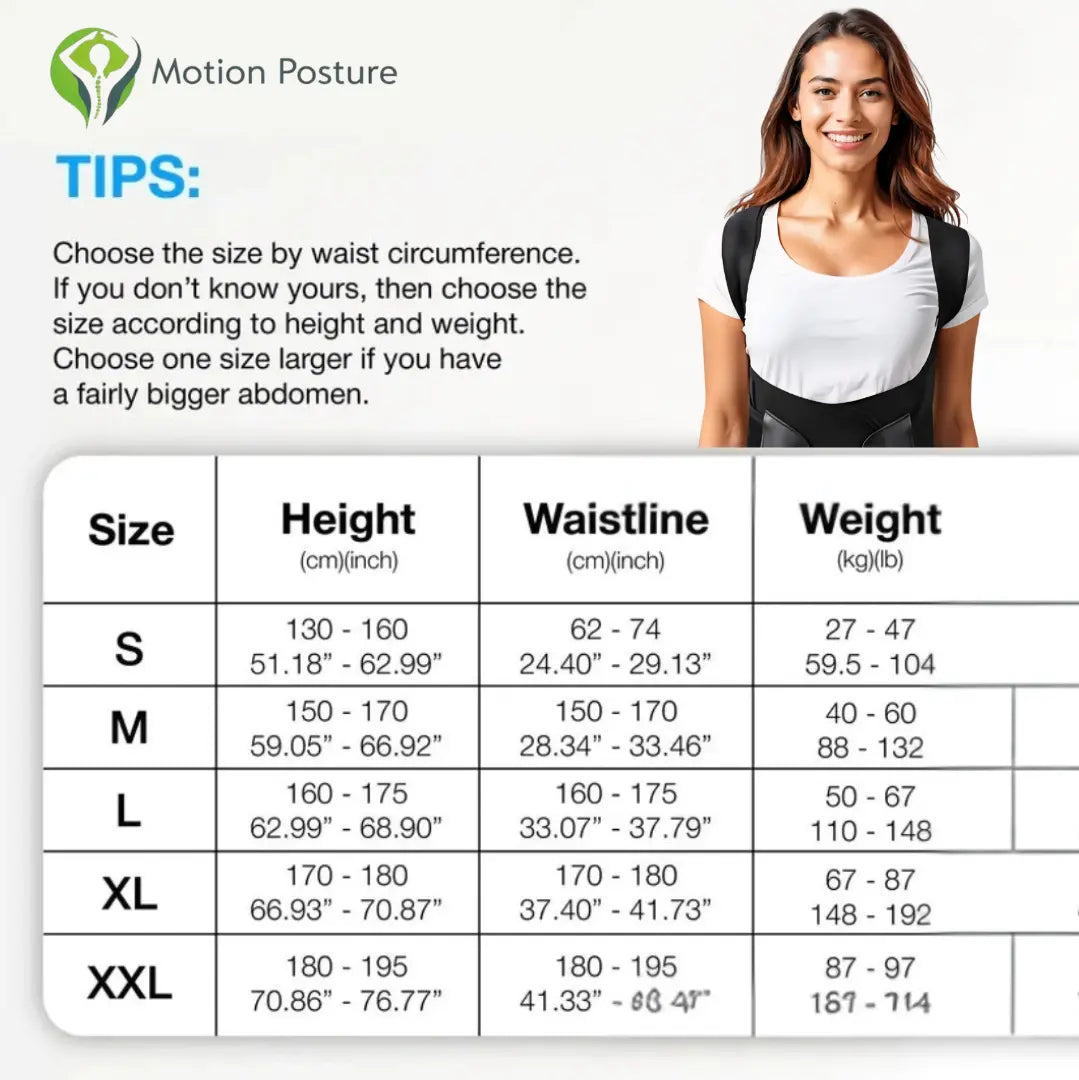 PostureCore™ Corrector – Confidence Through Perfect Posture Motion Posture